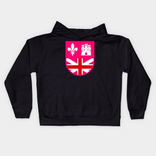 Spanish Town Flag Kids Hoodie